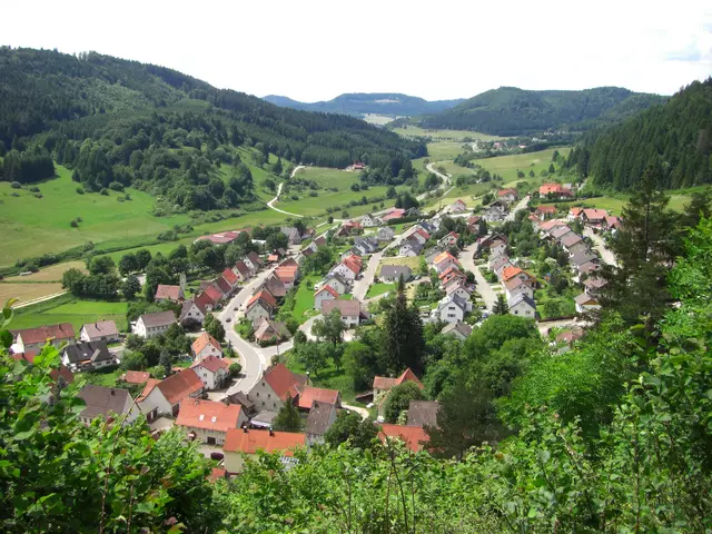 Flugbild von Gemeinde